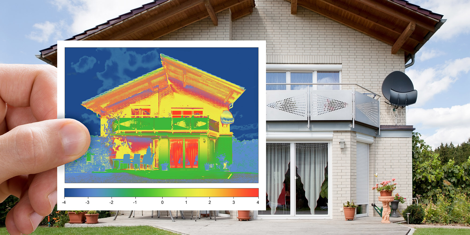 Thermal imaging used to diagnose moisture and air quality issues in a Nashville home