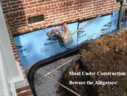 Moat Under Construction